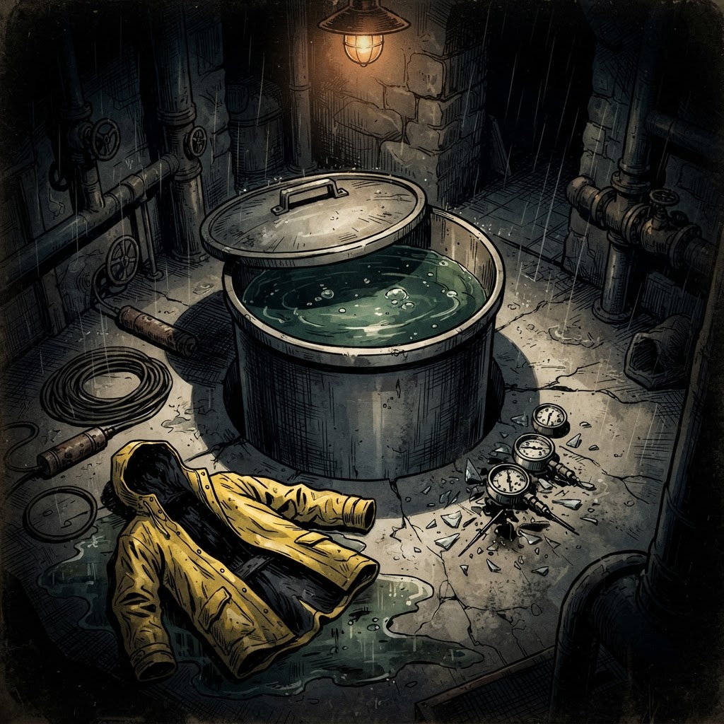 Cover art for the episode "The Drowned Hydrophone"
