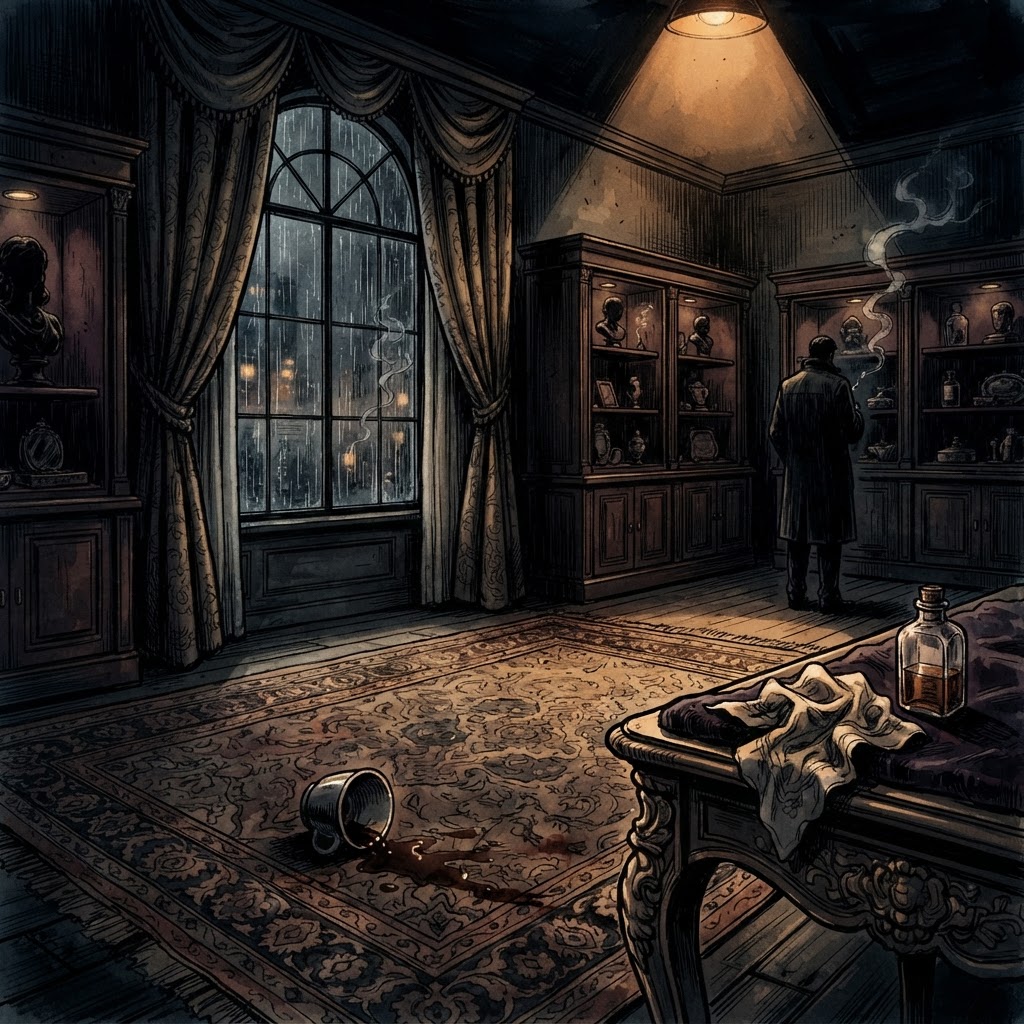 Cover art for the episode "The Poisoned Lot"