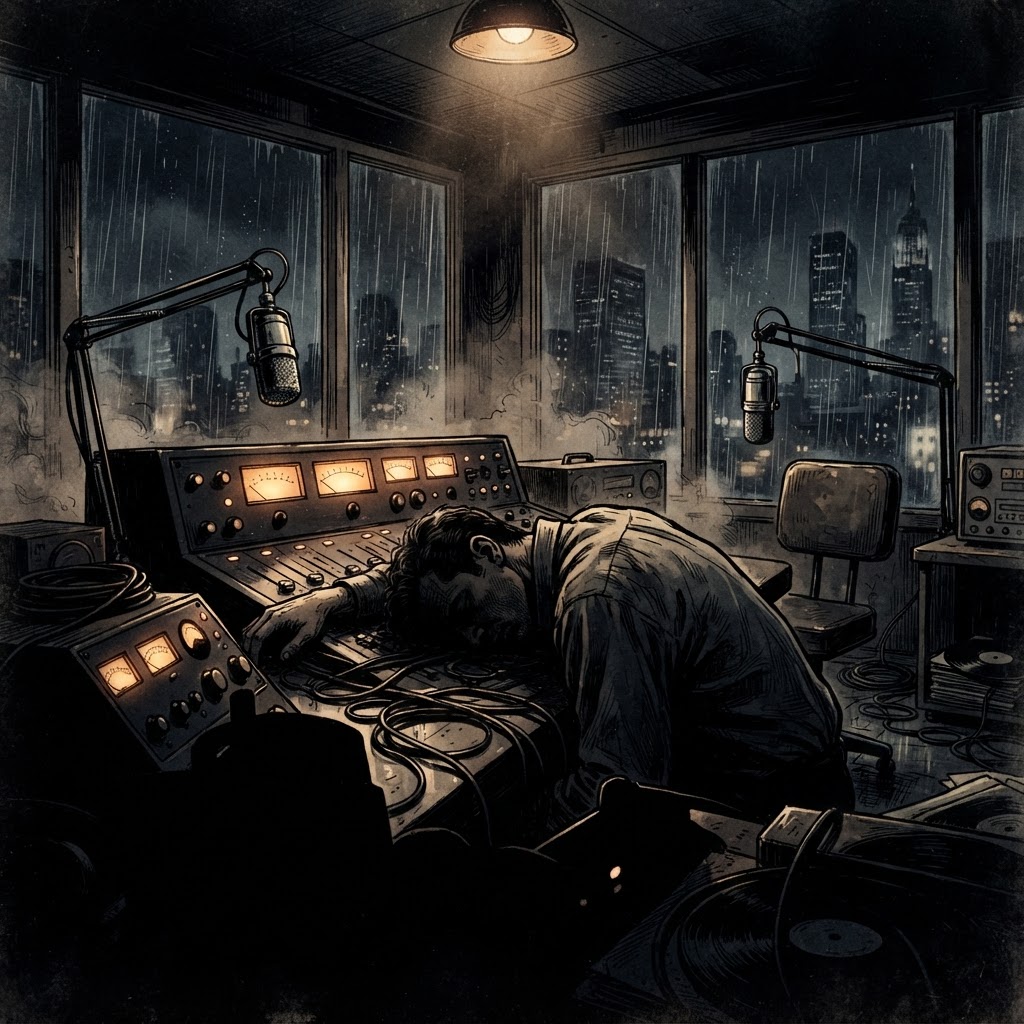 Cover art for the episode "The Midnight Broadcast"