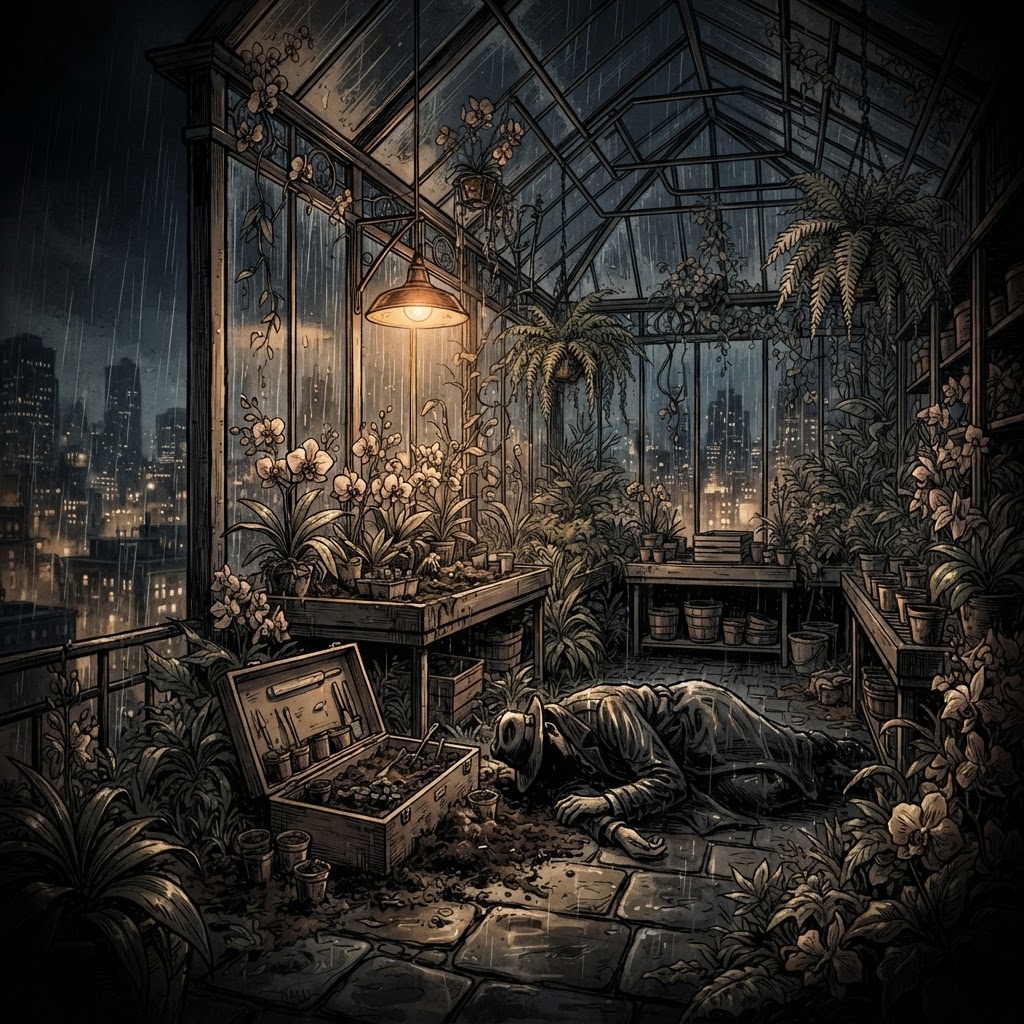 Cover art for the episode "The Orchid Spathe"