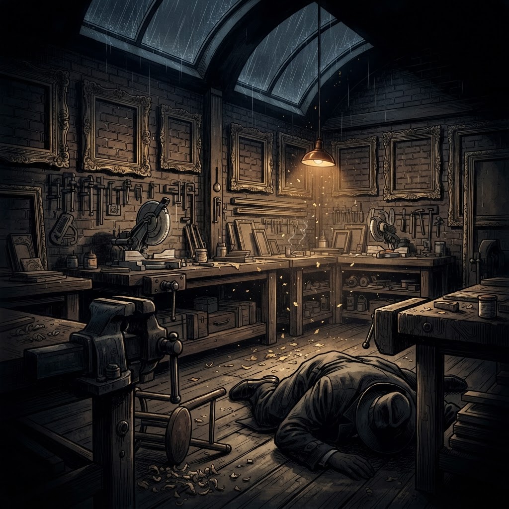 Cover art for the episode "The Gilded Mitre"