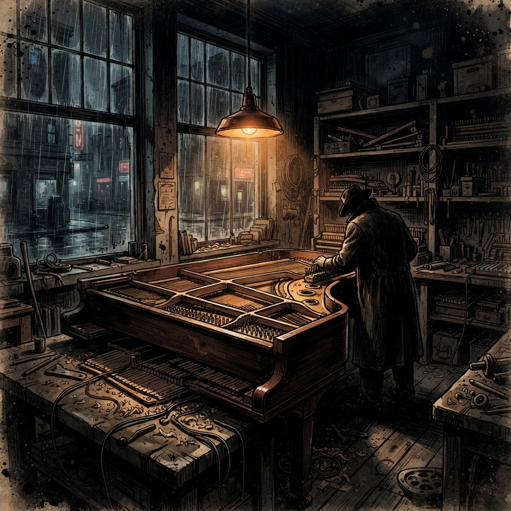 Cover art for the episode "The Concert Damper"