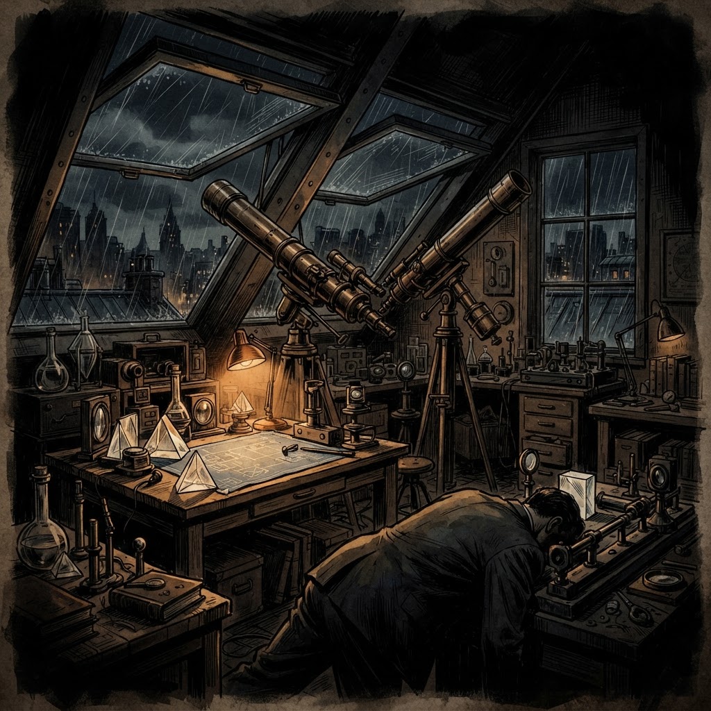 Cover art for the episode "The Cobalt Lens"