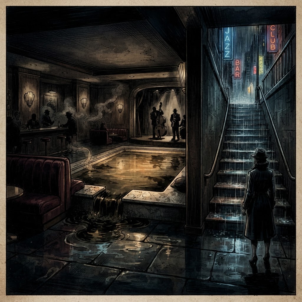 Cover art for the episode "The Terrazzo Spillway"